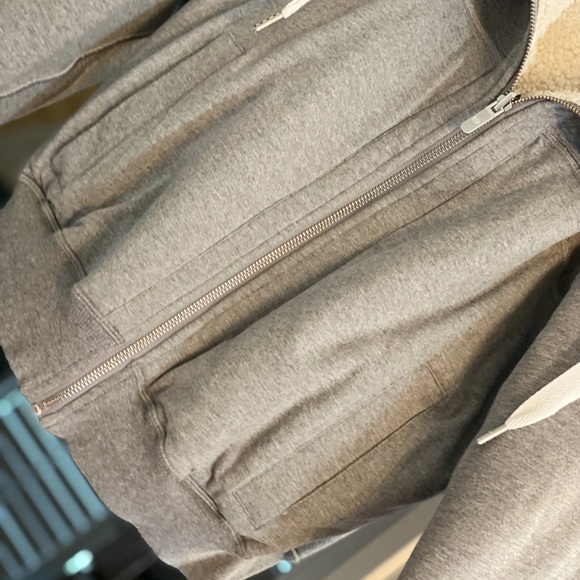 Lululemon Teddy Bear Reversible Zip Jacket/Hoodie - Picture 10 of 13